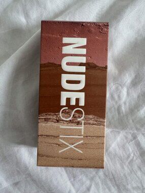 NUDESTIX Nudies Face Color Set Blush Bronze Glow 3 Mini Sticks